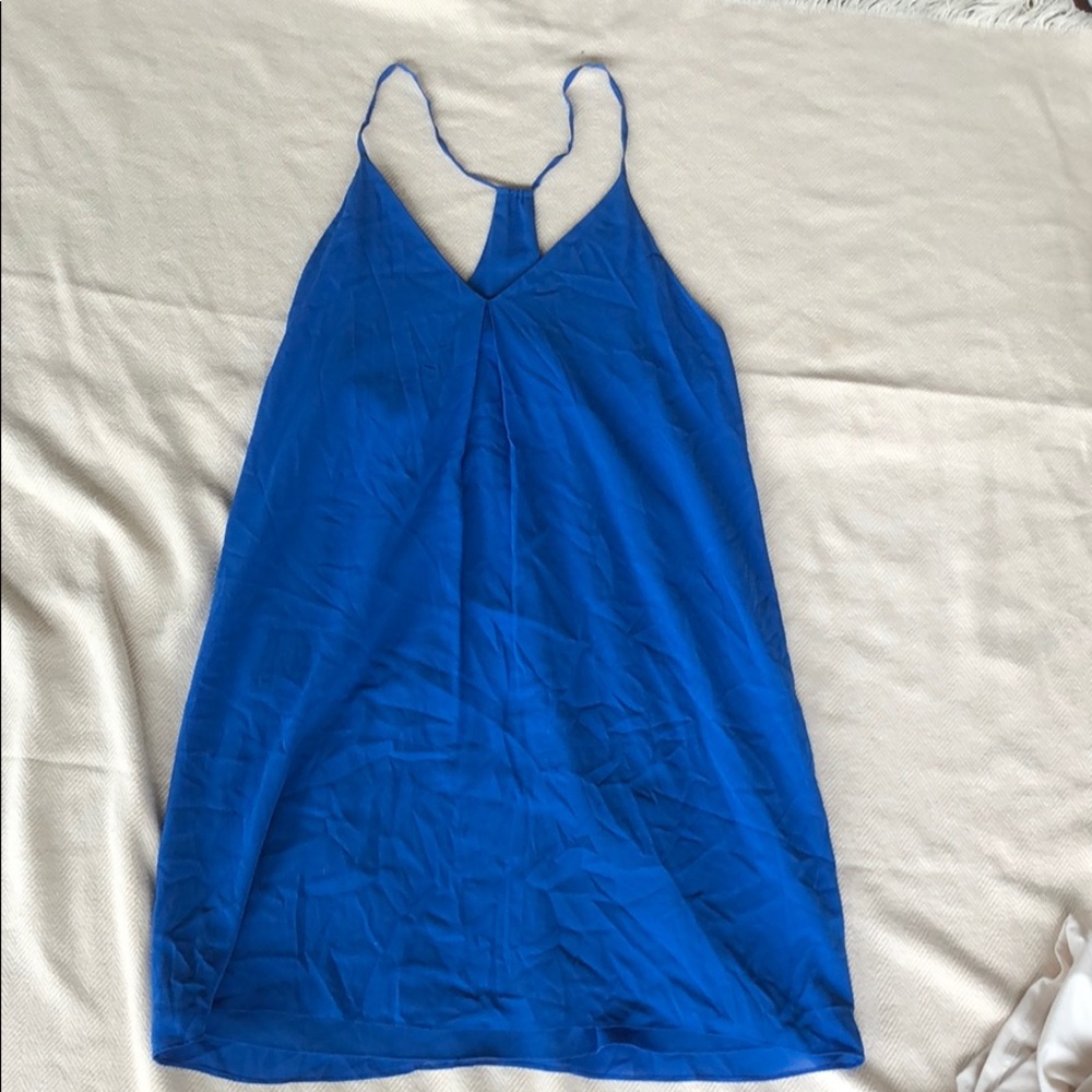 Alice + Olivia Electric Blue Cocktail Dress
